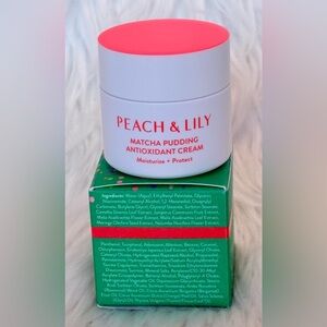 Peach & Lily K-Beauty! Matcha Pudding Antioxidant Cream - New In Box